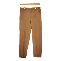 Steven Alan DOUBLECLOTH SLOW TAPERED-JUST ポリエステルウール センタープレススラックス パンツ ブラウン メンズ スティーブンアラン【中古】5-0417G∞