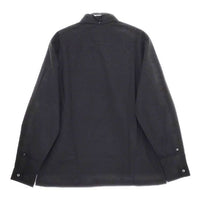 Steven Alan 60 TYPEWRITER SINGLE NEEDLE BOX SHIRT-BOLD コットン 長袖シャツ ブラック メンズ スティーブンアラン【中古】5-0417M∞
