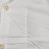 MHL. DRY COTTON RAMIE POPLIN 596-0150519 S コットンリネン 七分袖 シャツジャケット ホワイト メンズ エムエイチエル【中古】5-0411M♪