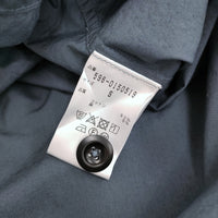 MHL. DRY COTTON RAMIE POPLIN 596-0150519 S コットンリネン 七分袖 シャツジャケット 20SS ブルーグレー メンズ エムエイチエル【中古】5-0411M♪