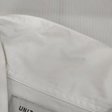 UNITED ARROWS ハーフジップ プルオーバー コットン 長袖シャツ ホワイト メンズ ユナイテッドアローズ【中古】5-0417M∞