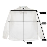 UNITED ARROWS ハーフジップ プルオーバー コットン 長袖シャツ ホワイト メンズ ユナイテッドアローズ【中古】5-0417M∞