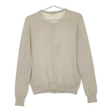 LENO COTTON SILK CARDIGAN コットンシルク L2001-K001 カーディガン ライトベージュ レディース リノ【中古】5-0412M△