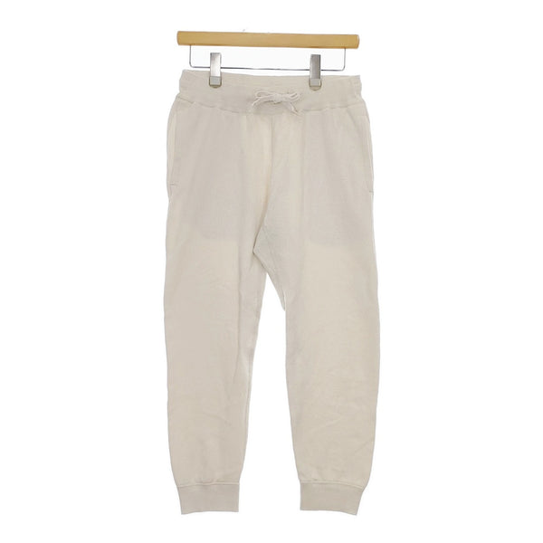 YAECA STOCK スウェットパンツ 82015 イージーパンツ コットン サイズS パンツ アイボリー レディース ヤエカ【中古】5-0412M△