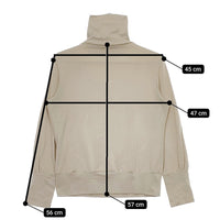 Brahmin タートルネック B89602 サイズ38 長袖Ｔシャツ カットソー ロンＴ ベージュ レディース ブラーミン【中古】5-0412M△
