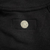 SI-HIRAI スウェット カシミヤ混 サイズ38 CHW-2416 カーディガン ブラック レディース スーヒライ【中古】5-0412M△