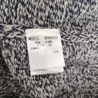 Brahmin ウール セーター ニット ネイビー ホワイト レディース ブラーミン【中古】5-1009T∞