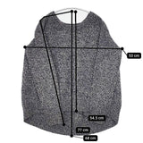 Brahmin ウール セーター ニット ネイビー ホワイト レディース ブラーミン【中古】5-1009T∞