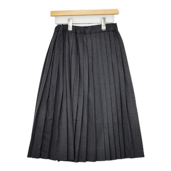 natalia プリーツ ロングスカート チャコールグレー レディース ナターリア【中古】5-1009T∞