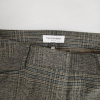 TRUSSARDI TRU TRASSARDI STILE 8635-42441 サイズ40 センタープレススラックス パンツ グレー レディース トラサルディ【中古】5-1009T∞