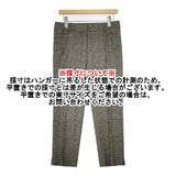TRUSSARDI TRU TRASSARDI STILE 8635-42441 サイズ40 センタープレススラックス パンツ グレー レディース トラサルディ【中古】5-1009T∞