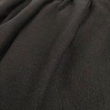 evam eva 243C173 WOOL TUCK PANTS サイズ2 定価29700円 ウールタックイージー パンツ 24AW ブラック レディース エヴァムエヴァ【中古】5-0228T♪