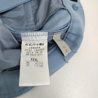 UNFILO 新品 吸湿発熱/ストレッチbeauty warm テーパードパンツ PRURCW0415 XXXL 24AW ライトブルー レディース アンフィーロ【中古】5-0228T♪