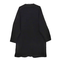 soutiencollar S-013 アロンジェ ボア Allonge Coat マドリガル 定価57200円 ノーカラーコート ブラック レディース ステンカラー【中古】5-0228A♪