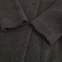 soutiencollar S-013 アロンジェ ボア Allonge Coat マドリガル 定価57200円 ノーカラーコート ブラック レディース ステンカラー【中古】5-0228A♪