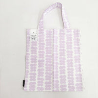 marimekko 新品 Roopertti ローペルッティ 定価5500円 トートバッグ ホワイト ラベンダー レディース マリメッコ【中古】5-0618G∞#