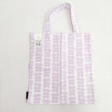 marimekko 新品 Roopertti ローペルッティ 定価5500円 トートバッグ ホワイト ラベンダー レディース マリメッコ【中古】5-0618G∞#