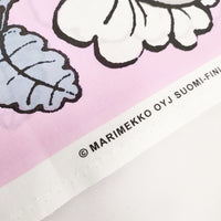 marimekko 未使用 MAALAISRUUSU 170cm×138cm ファブリック 生地 ピンク ホワイト レディース マリメッコ【中古】5-0723G◎