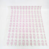 marimekko 未使用 VIHKIRUUSU 107cm×138cm ファブリック 生地 オフホワイト ピンク レディース マリメッコ【中古】5-0723G◎