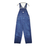 BIG JOHN World Workers Overall 日本製 サロペット デニム オーバーオール オールインワン ツナギ ブルー レディース ビッグジョン【中古】5-0825M∞