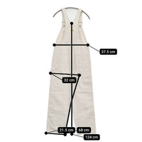 BIG JOHN World Workers Overall 日本製 サロペット デニム オーバーオール オフホワイト レディース ビッグジョン【中古】5-0825M∞