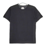 maison de SOIL HOMME フランス製 コットン 無地 半袖Ｔシャツ カットソー ブラック メンズ メゾンドソイル【中古】5-0612S∞
