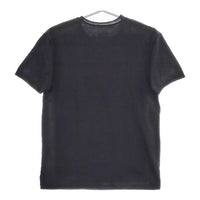 maison de SOIL HOMME フランス製 コットン 無地 半袖Ｔシャツ カットソー ブラック メンズ メゾンドソイル【中古】5-0612S∞