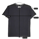 maison de SOIL HOMME フランス製 コットン 無地 半袖Ｔシャツ カットソー ブラック メンズ メゾンドソイル【中古】5-0612S∞