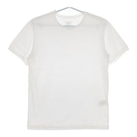 maison de SOIL HOMME フランス製 コットン 無地 半袖Ｔシャツ カットソー ホワイト メンズ メゾンドソイル【中古】5-0612S∞