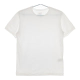 maison de SOIL HOMME フランス製 コットン 無地 半袖Ｔシャツ カットソー ホワイト メンズ メゾンドソイル【中古】5-0612S∞