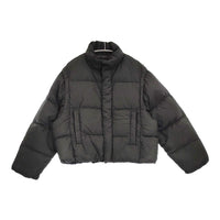 GYMPHLEX GY-A0052 2WAYホワイトグースダウンジャケット サイズ12 定価35200円 ブラック レディース ジムフレックス【中古】5-1008A♪