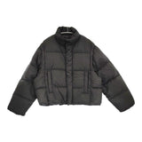 GYMPHLEX GY-A0052 2WAYホワイトグースダウンジャケット サイズ12 定価35200円 ブラック レディース ジムフレックス【中古】5-1008A♪