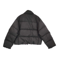 GYMPHLEX GY-A0052 2WAYホワイトグースダウンジャケット サイズ12 定価35200円 ブラック レディース ジムフレックス【中古】5-1008A♪