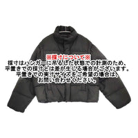 GYMPHLEX GY-A0052 2WAYホワイトグースダウンジャケット サイズ12 定価35200円 ブラック レディース ジムフレックス【中古】5-1008A♪