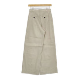 Brooks Brothers リネン混 ワイド パンツ ベージュ レディース ブルックスブラザーズ【中古】5-0825M∞
