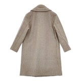 Charpentier de Vaisseau/London Tradition Toril Shawl Long Coat トリルコート 定価52800円 ウール ダッフルコート グレージュ レディース シャルパンティエドゥヴェッソ/ロンドントラディション【中古】5-1012A◆