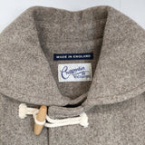 Charpentier de Vaisseau/London Tradition Toril Shawl Long Coat トリルコート 定価52800円 ウール ダッフルコート グレージュ レディース シャルパンティエドゥヴェッソ/ロンドントラディション【中古】5-1012A◆