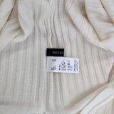 mizuiro-ind タートルネック セーター ニット オフホワイト レディース ミズイロインド【中古】5-1015T∞