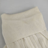 mizuiro-ind タートルネック セーター ニット オフホワイト レディース ミズイロインド【中古】5-1015T∞