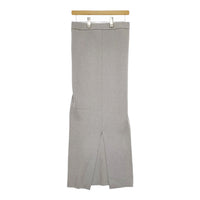 MUSE de Deuxieme Classe SMOOTH TOP タイトスカート 定価30800円 25SS グレー レディース ミューズドゥドゥーズィエムクラス【中古】5-0315M♪