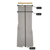 MUSE de Deuxieme Classe SMOOTH TOP タイトスカート 定価30800円 25SS グレー レディース ミューズドゥドゥーズィエムクラス【中古】5-0315M♪