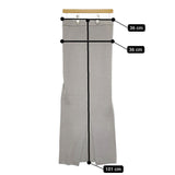 MUSE de Deuxieme Classe SMOOTH TOP タイトスカート 定価30800円 25SS グレー レディース ミューズドゥドゥーズィエムクラス【中古】5-0315M♪