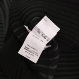 PLEATS PLEASE ISSEY MIYAKE BOUNCE KNIT TOP PP41KK851 ニット カットソー ブラック グリーン レディース プリーツプリーズ【中古】5-0325S♪