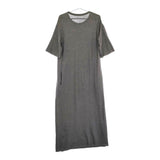 MUSE de Deuxieme Classe grateful ワンピース 定価47300円 24AW グレー レディース ミューズドゥドゥーズィエムクラス【中古】5-0315T♪
