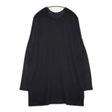 marimekko NOTIISI ストレッチ ワンピース チュニック ブラック レディース マリメッコ【中古】5-0825M∞