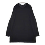 marimekko NOTIISI ストレッチ ワンピース チュニック ブラック レディース マリメッコ【中古】5-0825M∞