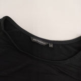 marimekko NOTIISI ストレッチ ワンピース チュニック ブラック レディース マリメッコ【中古】5-0825M∞