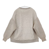 GALERIE VIE 23039503301 コットンウールニットコンビ クルーネックプルオーバー 切替 スウェット グレージュ レディース ギャルリーヴィー【中古】5-1007T△