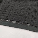 BEAUTY&YOUTH UNITED ARROWS ラッセルレースVネックロングスリーブチュニック ブラウス 黒 レディース ビューティアンドユース【中古】5-0408M♪