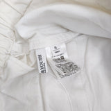 BEAUTY&YOUTH UNITED ARROWS ナイロンコットンカーゴパンツ ウォッシャブル 定価17600円 白 レディース ビューティアンドユース【中古】5-0408M♪